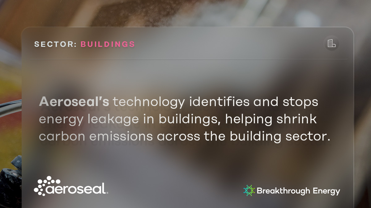 Air loss is one of the biggest contributors to energy waste in U.S. buildings. BEV portfolio company @Aeroseal_llc’s energy-sealing technology prevents duct leakage to ensure healthier, more energy-efficient buildings and homes. nt-z.ro/48w3VLP