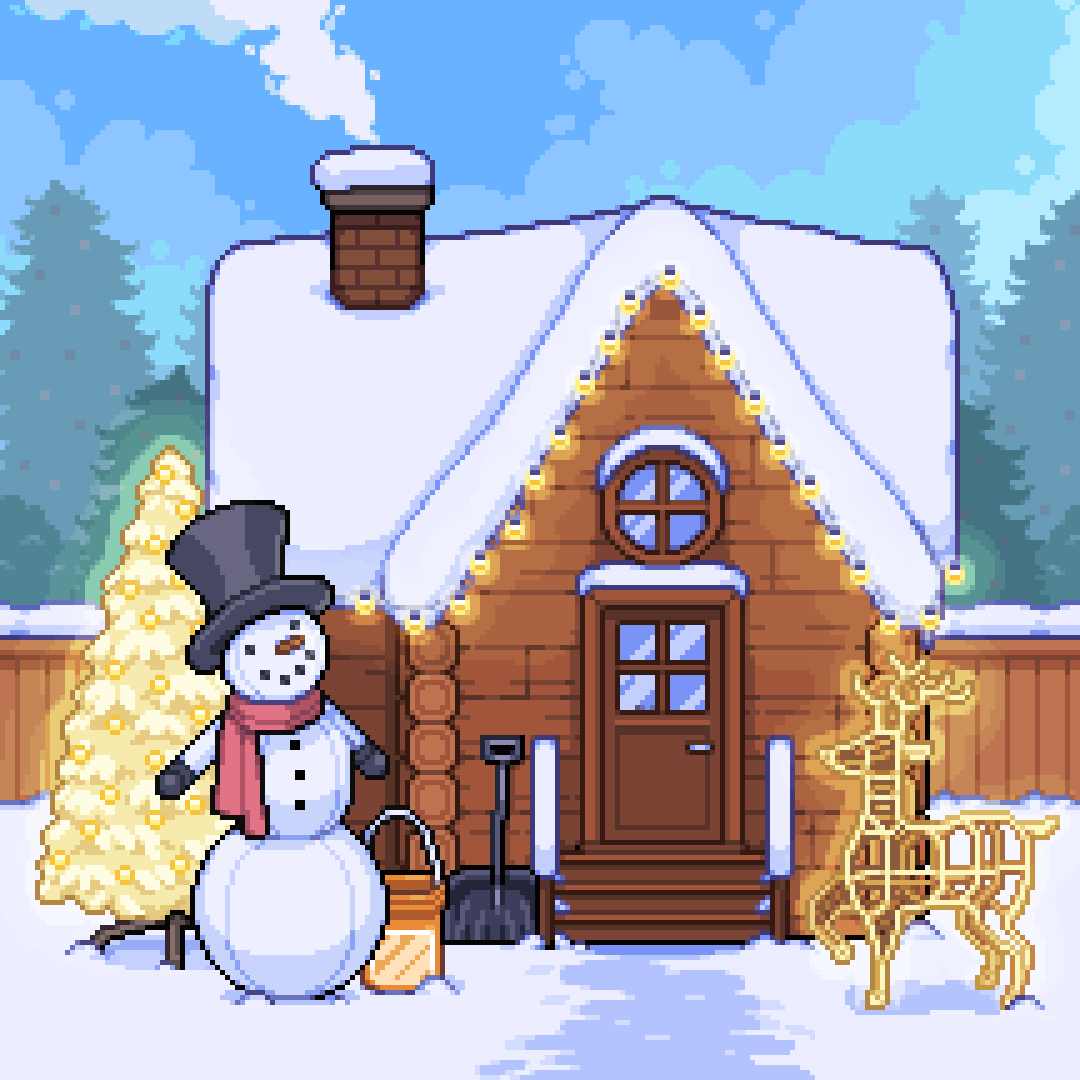 It’s a winterful life ❄️ Happy first day of winter! 🎨: @emmapixels