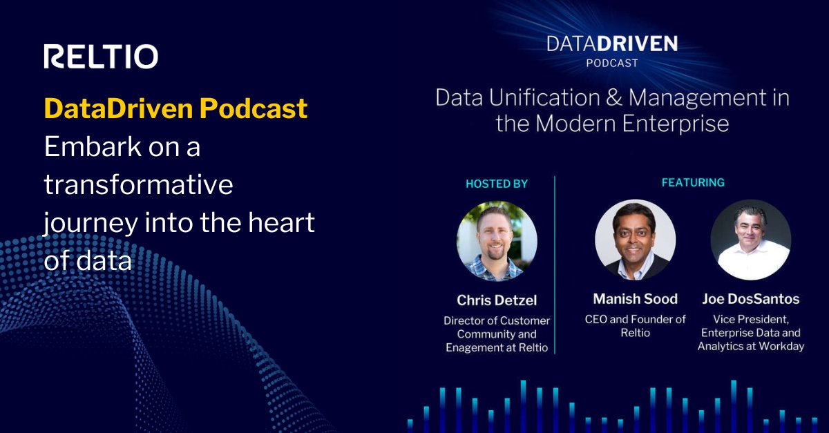 Dive into the Data Deep End with @msoodx , @BT_cdetzel & Joe DosSantos! This episode goes beyond numbers, exploring data as a journey, community, & the future of business. Join the discussion on the reimagined Data Strategy aligning with business goals: datadrivenpodcast.com/episodes/data-…