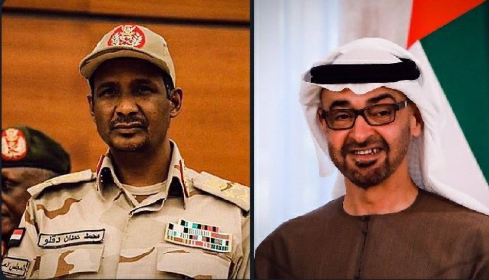 من يعطي المجرم السلاح قاتل أيضًا وشريك للمجرم في كل جرائمه . 
 #الامارات_تقتل_السودانين