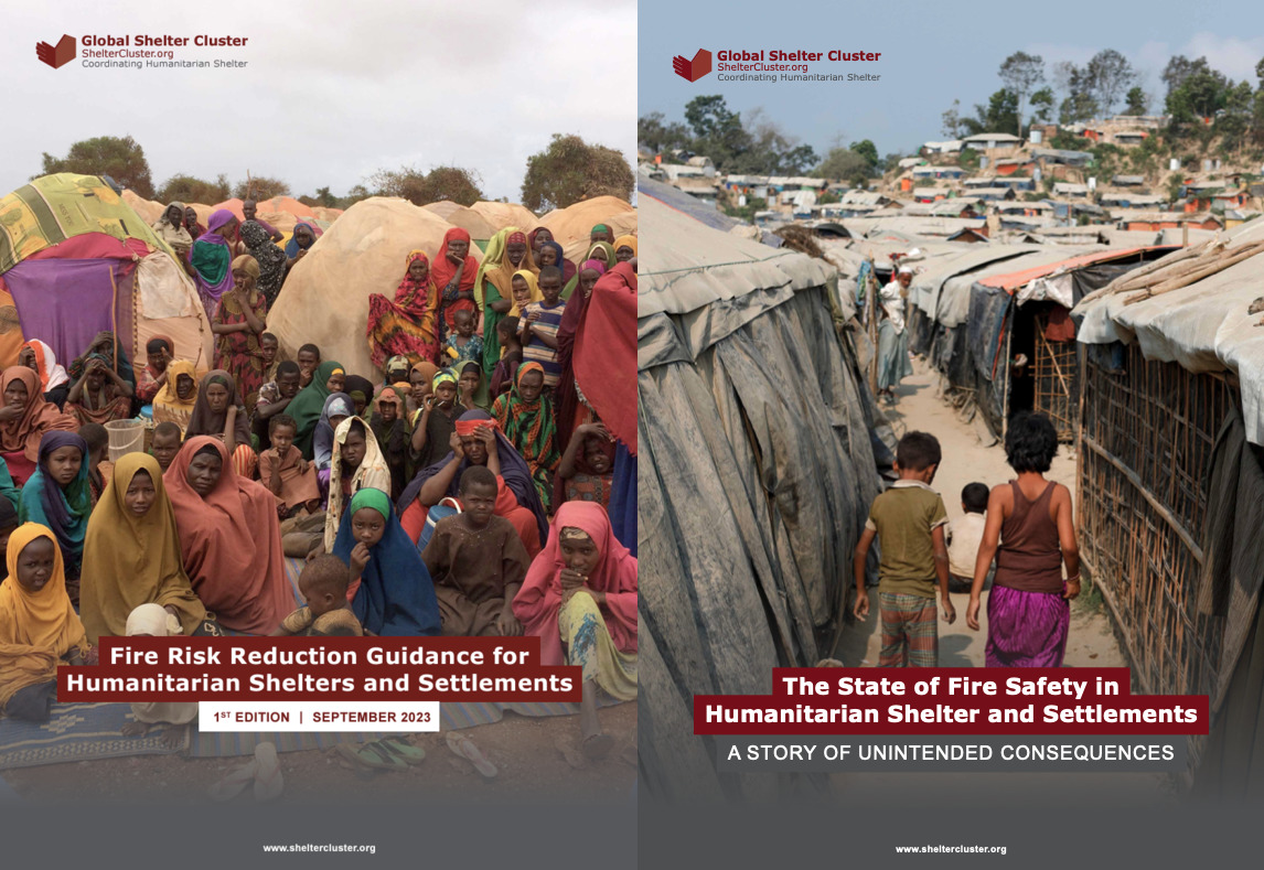 SAVE THE DATE for our webinar on Wednesday, 31 January 2024, at 9 am EST, where we will formally launch our groundbreaking State of Fire Safety Report and the first edition of the Fire Risk Reduction Guidance for Humanitarian Shelters and Settlements, produced by <a href="/KindlingSafety/">Kindling</a>.