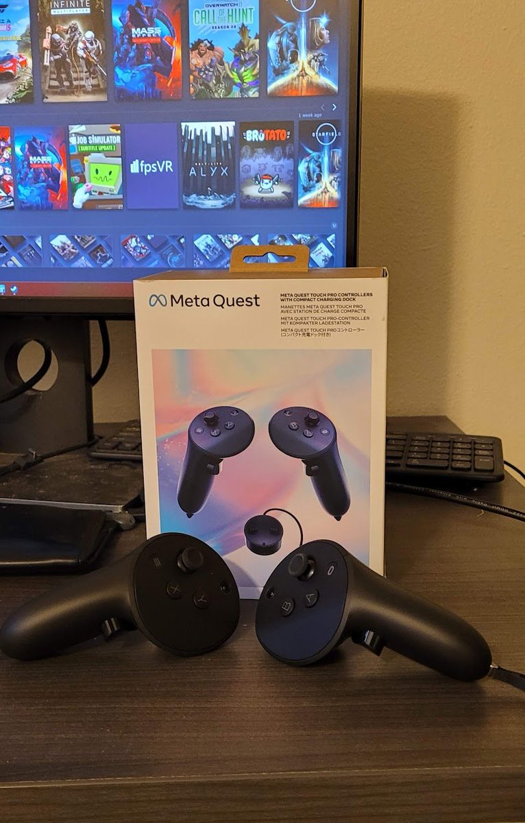 So I made an expensive decision yesterday. And I am so happy I did. These things made my Quest 2 so much better!! Fixed my primary complaint with it. #MetaQuest3 #MetaQuest2 #MetaQuestPro #PCVR #VirtualReality