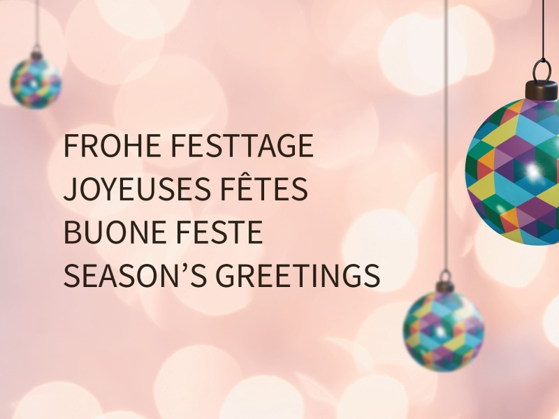 We wish to thank you for your support and our successful cooperation last year. We look forward to continuing our joint commitment to a strong #VET system. We wish you a wonderful festive season🎄and many enriching moments✨in the New Year.