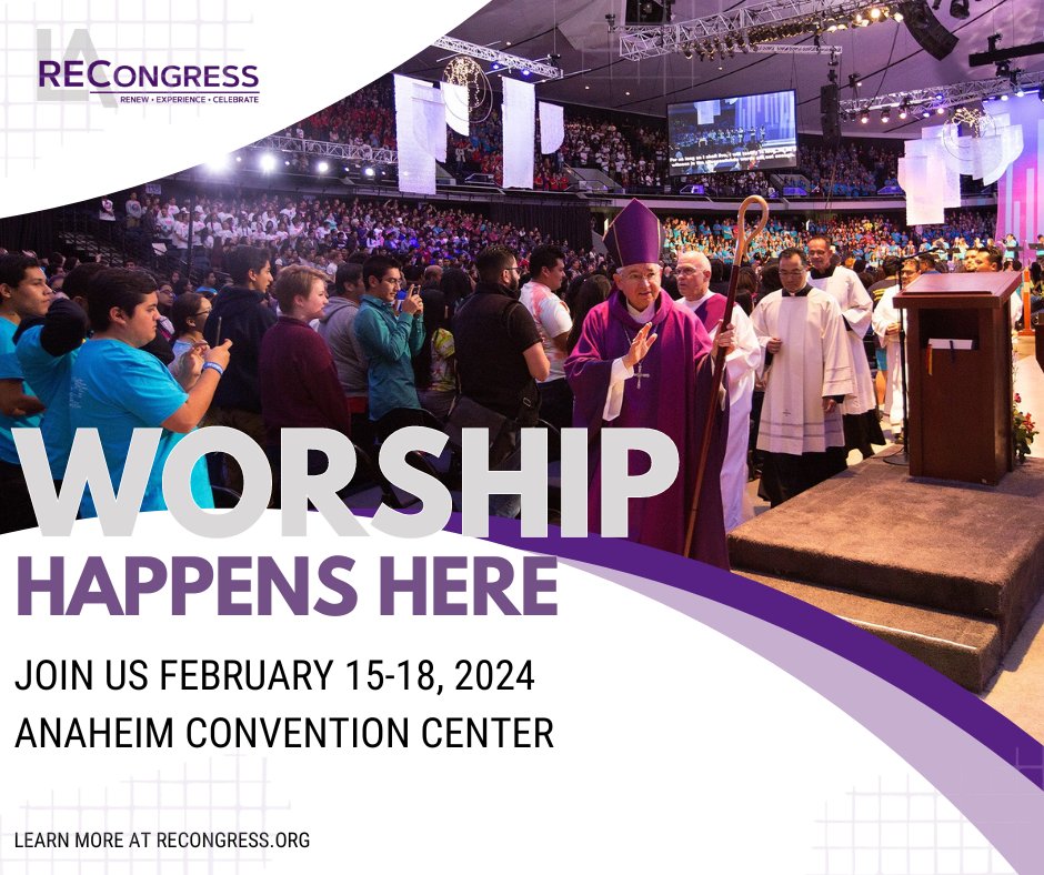 At #RECongress, prayer opportunities are a celebration of faith and community. Register before January 15th to secure your special discounted rate of just $75 per person.