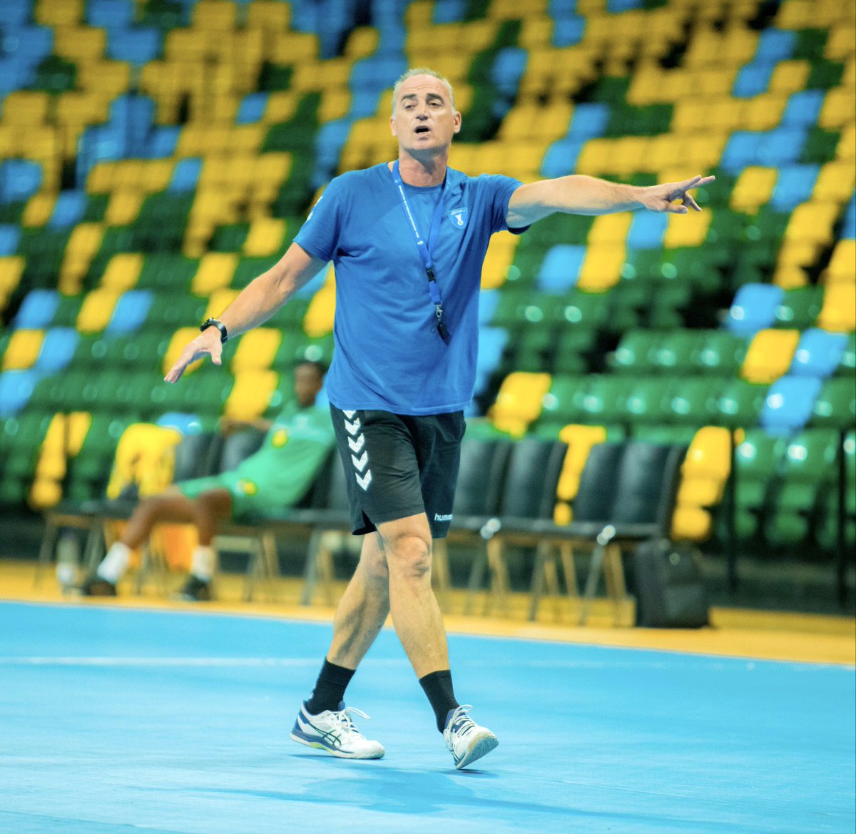 Rwanda Handball Federation (@ferwahandrwanda) on Twitter photo This is crucial as Rwanda prepares to host the Handball Africa Cup of Nations in 2026.
Coach <a href="/guijosaR/">Rafa Guijosa</a> is currently leading the National team in preparation for the upcoming Africa Handball Championship scheduled to be held in Egypt in 2024. This is crucial as Rwanda prepares to host the Handball Africa Cup of Nations in 2026.
Coach <a href="/guijosaR/">Rafa Guijosa</a> is currently leading the National team in preparation for the upcoming Africa Handball Championship scheduled to be held in Egypt in 2024.