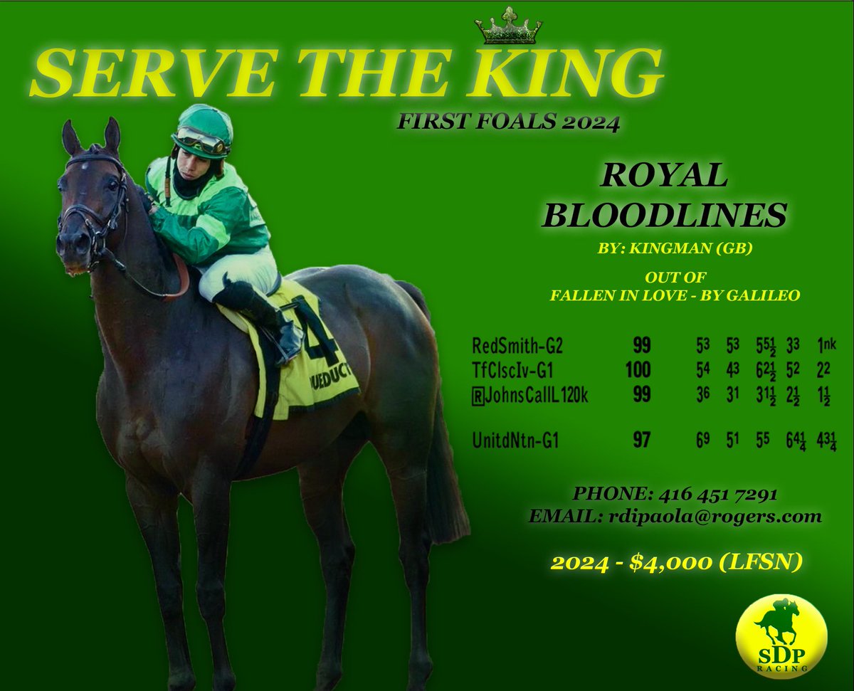 Serve The King is ready for 2024 #Ontarioracing