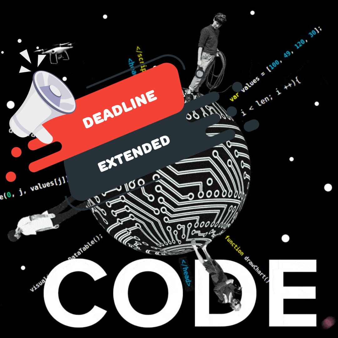 You are still on time❗We have a present for you 🎁 Extended Deadline to 8th of January 2024 👩‍💻✨ Open call for artists and non-artists to join a co-creation project on digital rights!⁠ impakt.nl/code-2024/ #CODE #digitalrights #Opencall #art #mediaart #fairtech #IMPAKT