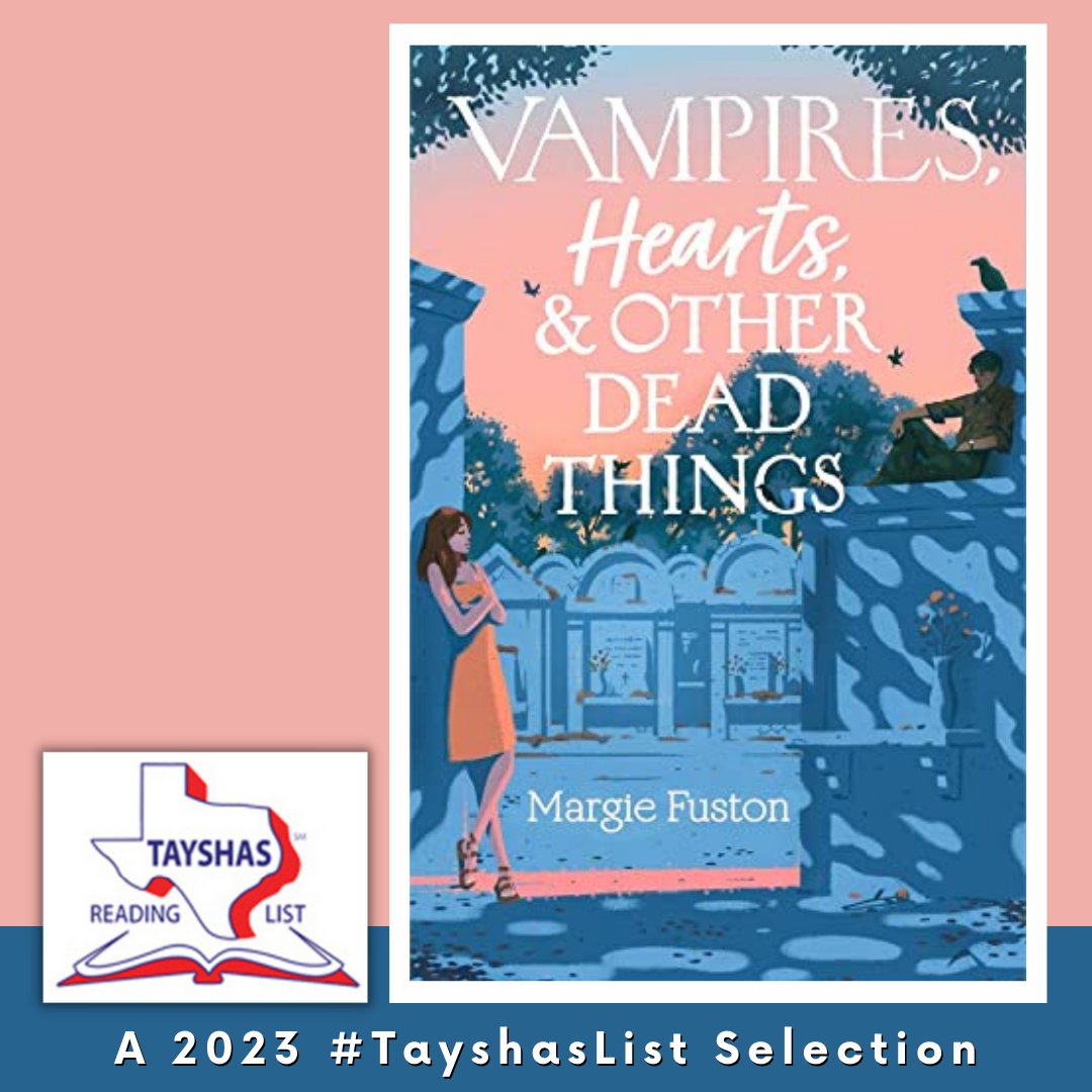 Enjoy 2023 Tayshas pick VAMPIRES, HEARTS & OTHER DEAD THINGS by @margie_fuston To give herself and her dying father immortality, Victoria travels to New Orleans to meet a Vampire named Nicholas, who makes her complete a series of challenges before he will consider biting her.