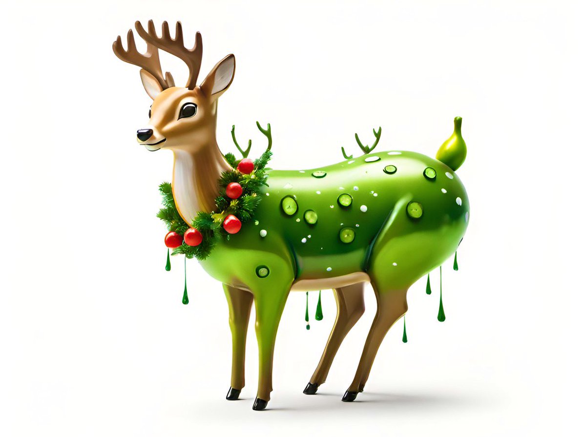 HELDiWanKenHODL's tweet photo. @SoullyAbongGirl ❓Anyone want a 🦌 #DILLDOE 🥒 for #XMAS❔ https://t.co/ufl92APsBz