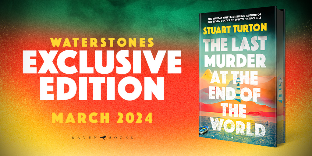 A festive treat for you! Read the prologue from @stu_turton's THE LAST MURDER AT THE END OF THE WORLD exclusively on the @Waterstones website 👉 bit.ly/3NDfpVx Coming 28 March 2024, pre-order the Waterstones signed, exclusive edition here: bit.ly/3RS20LU