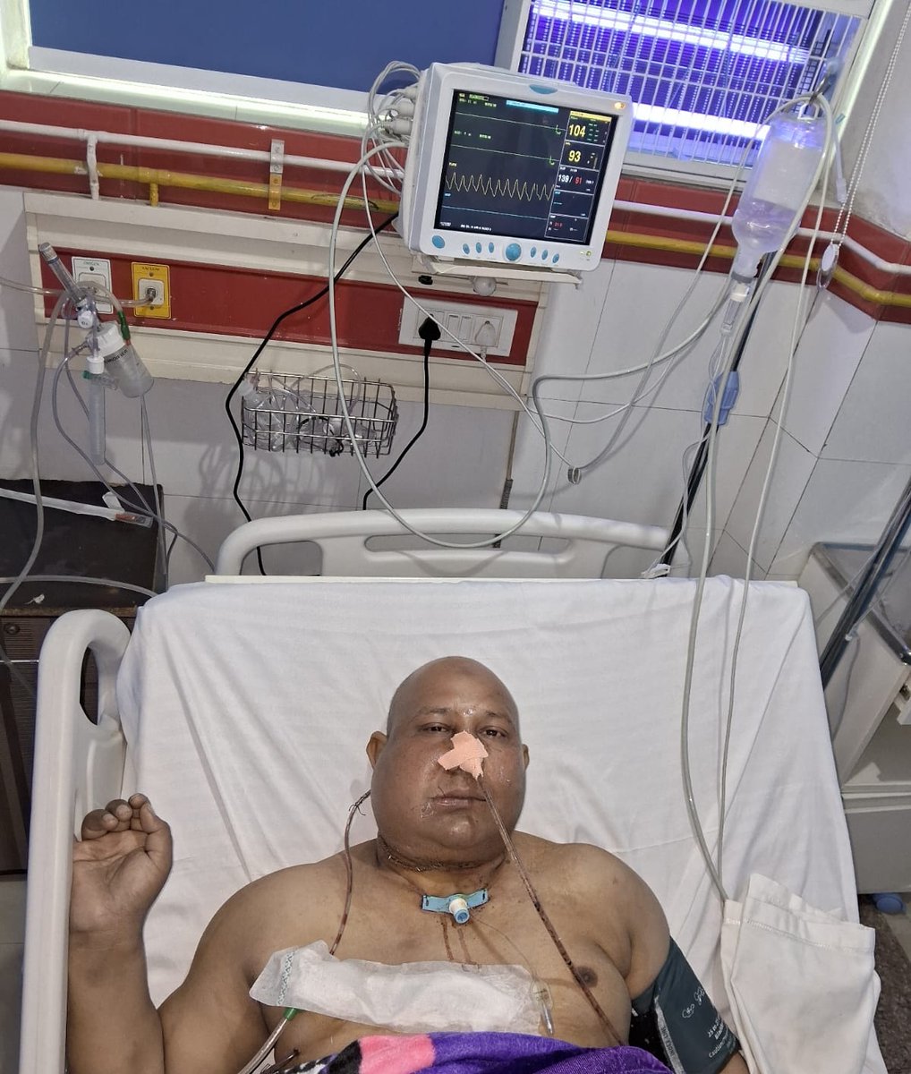 आयुष्मान भारत गौतमबुद्ध नगर (@pmjaygbnr) on Twitter photo <a href="/PmjayP/">PMJAY-UP (Ayushman Uttar Pradesh)</a> <a href="/DHSGBN1/">CMO G B Nagar</a> <a href="/dmgbnagar/">DM NOIDA Gautam Buddha Nagar</a> @rdjha2
आयुष्मान भारत योजना के अंतर्गत लाभार्थी इमरान के कैंसर का ऑपरेशन नोएडा के एस जे एम हॉस्पिटल में निःशुल्क किया गया है।माननीय प्रधानमंत्री जी एवं मुख्यमंत्री जी के प्रेरणा से आयुष्मान लाभार्थियों हेतु बेहतर इलाज के लिए संकल्पित है। <a href="/PmjayP/">PMJAY-UP (Ayushman Uttar Pradesh)</a> <a href="/DHSGBN1/">CMO G B Nagar</a> <a href="/dmgbnagar/">DM NOIDA Gautam Buddha Nagar</a> @rdjha2
आयुष्मान भारत योजना के अंतर्गत लाभार्थी इमरान के कैंसर का ऑपरेशन नोएडा के एस जे एम हॉस्पिटल में निःशुल्क किया गया है।माननीय प्रधानमंत्री जी एवं मुख्यमंत्री जी के प्रेरणा से आयुष्मान लाभार्थियों हेतु बेहतर इलाज के लिए संकल्पित है।