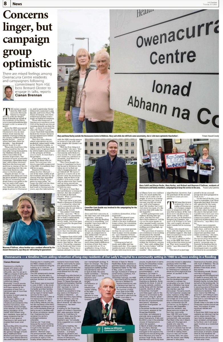 Epic analysis of the Owenacurra story by <a href="/ciananbrennan/">Cianan Brennan</a>. It shows how determined campaigning can yield remarkable outcomes.

It also highlights the powerlessness of residents who did not have representation, faced with an unyielding decision to disperse them to inferior settings.