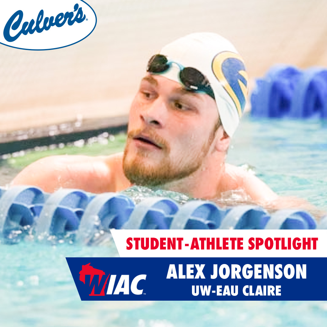 #WIACBBALL #WIACSWIM | <a href="/UWECblugolds/">UWEC Athletics</a> Kylie Mogen 🏀🦕🍟 (bit.ly/487Usuj) and Alex Jorgenson 🏊‍♂️🍗🎄 (bit.ly/3RvWFZl) are this week's Student-Athlete Spotlights (pres. by Culver's)

#ExcellenceInAction
#d3hoops 
#d3swim