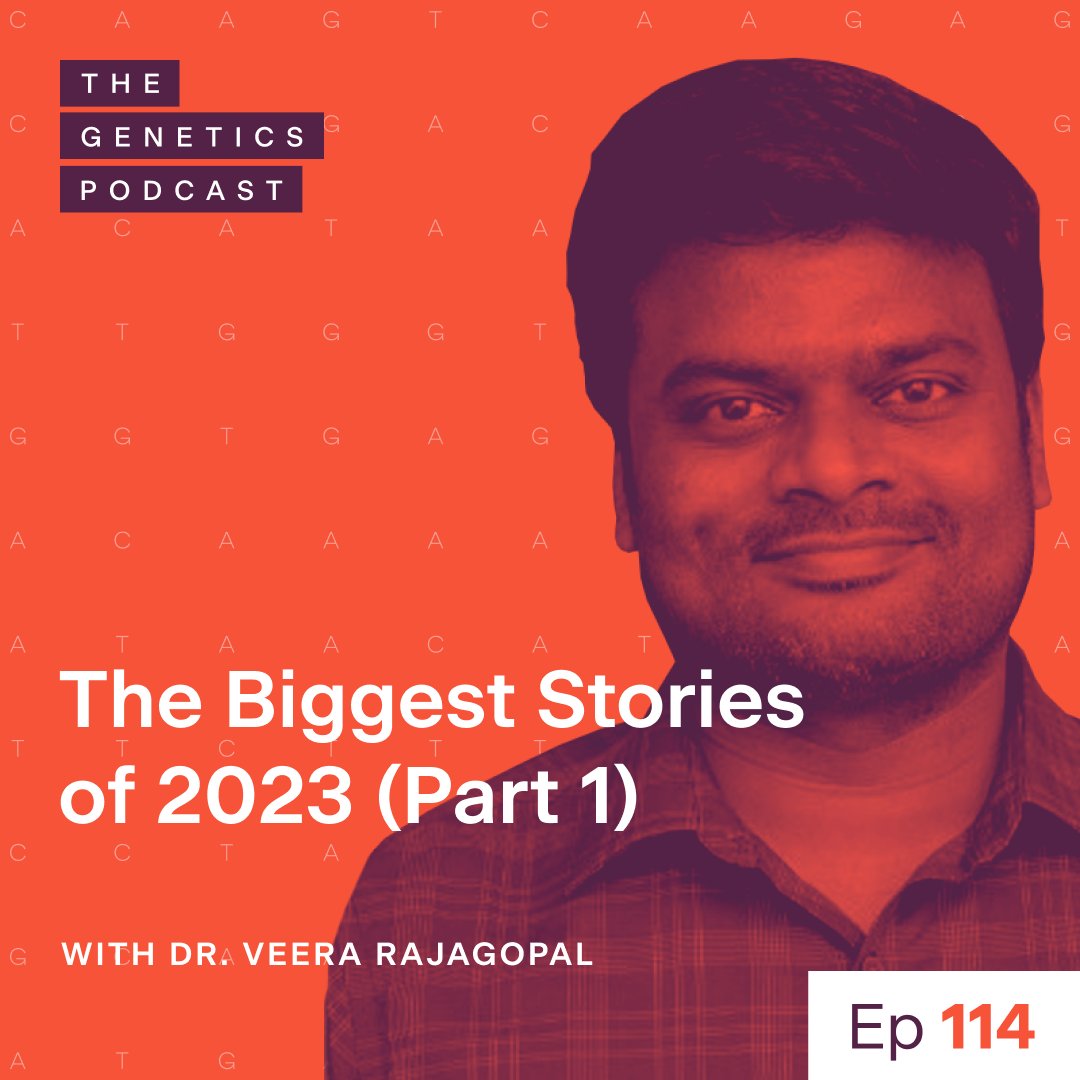 Sano Genetics (@sanogenetics) on Twitter photo Episode 114 of The Genetics Podcast is live! 🚀
In this episode, drug discovery scientist <a href="/doctorveera/">Veera Rajagopal </a> shares his 2023 round-up.
Tune in to explore:
🔬 Casgevy approval
🧪 APOL1, APOE4, FTO & more
🌏 The rise of global genomics
Listen here 👉pod.fo/e/20d757 Episode 114 of The Genetics Podcast is live! 🚀
In this episode, drug discovery scientist <a href="/doctorveera/">Veera Rajagopal </a> shares his 2023 round-up.
Tune in to explore:
🔬 Casgevy approval
🧪 APOL1, APOE4, FTO & more
🌏 The rise of global genomics
Listen here 👉pod.fo/e/20d757