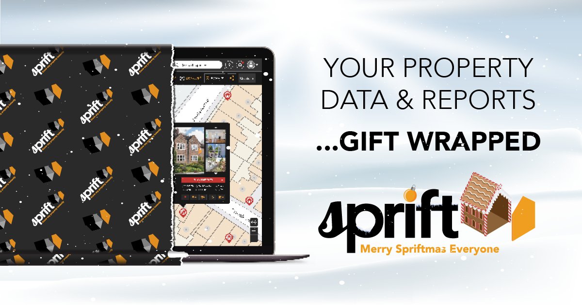 It's Spriftmas time! We've got all your property data and reporting needs wrapped up and ready to go... 🎁 🎄 #Sprift #Spriftmas #KnowAnyPropertyInstantly