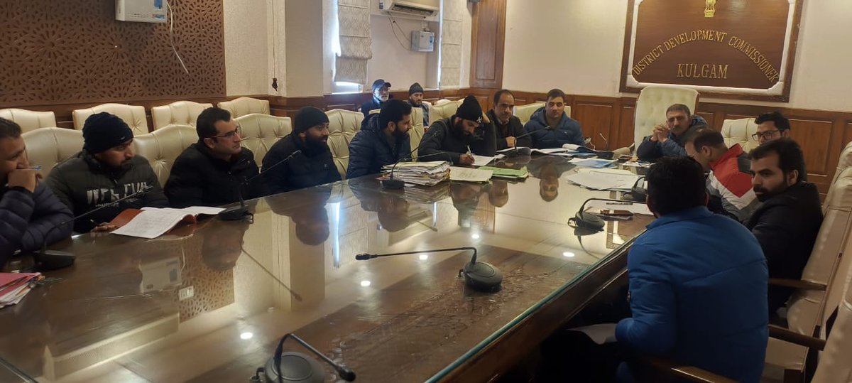 DLIC Mission Youth, which met here under the chairmanship of District Development Commissioner Kulgam approved the total of no. of 77 cases including 54, 19 & 04 cases under Mumkin, SEI & Tejaswini Schemes respectively۔ @MissionYouth_JK @DcKulgam @DirEmpjk @DioKulgam