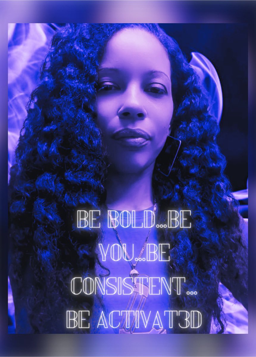 💪🏽🎧Be BOLD… Be YOU…Be CONSISTENT …Be ACTIVAT3D‼️

#respect #support #changethenarrative #goodenergy #statement #activat3d #humble #value #samanthaleavell #purple #global #spreadlove