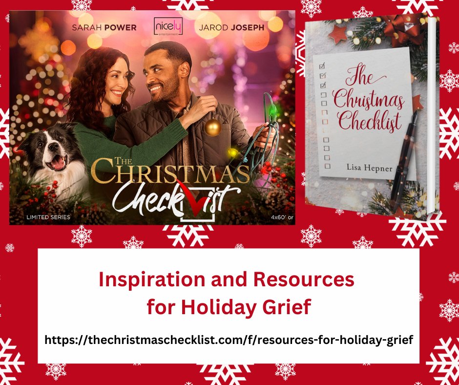 It's not too late for comfort and hope. The Christmas Checklist is streaming on Roku, Amazon, Tubi and Peacock. Resources at this link: thechristmaschecklist.com/f/resources-fo…
#holidaygrief