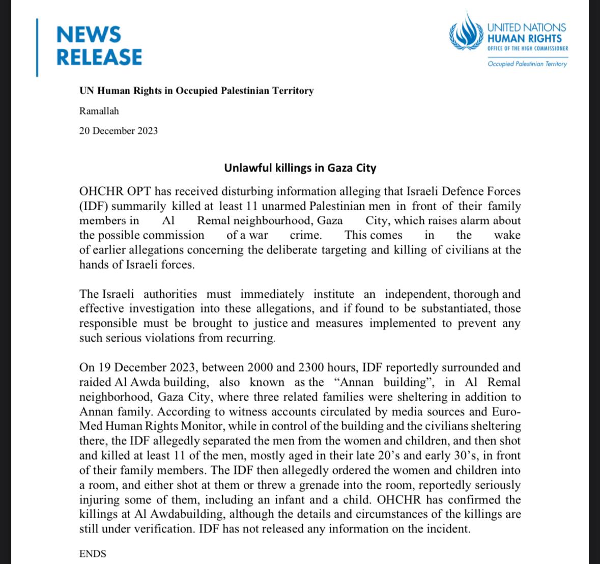 _VivaPalestina_'s tweet image. UN asks for investigations into these executions, of bot men women and children #AlAwda