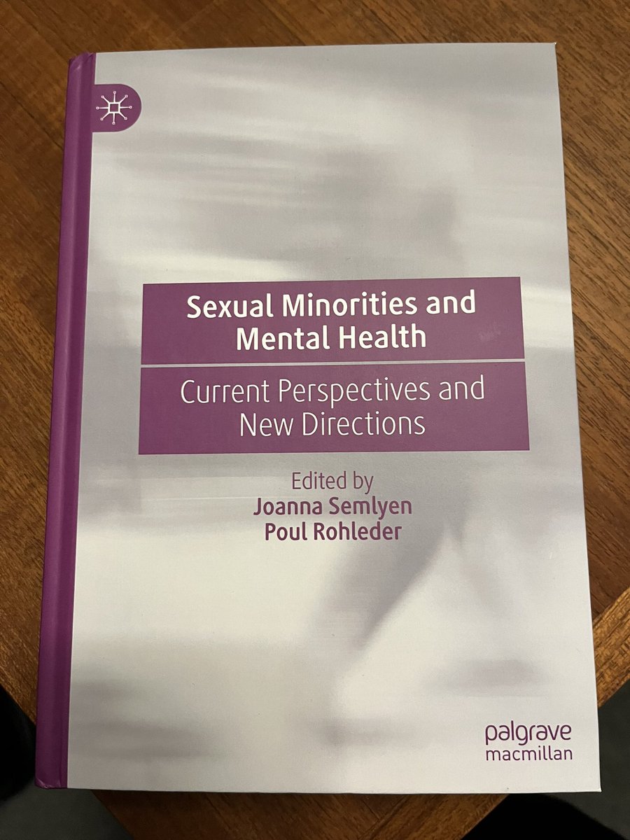 Our new book ~ Sexual Minorities & Mental Health ~ has 17 chapters examining the high prevalence of poor mental health & psychological distress in sexual minorities in the UK. Looking at various social issues and interventions. #sexuality #LGBT #mentalhealth