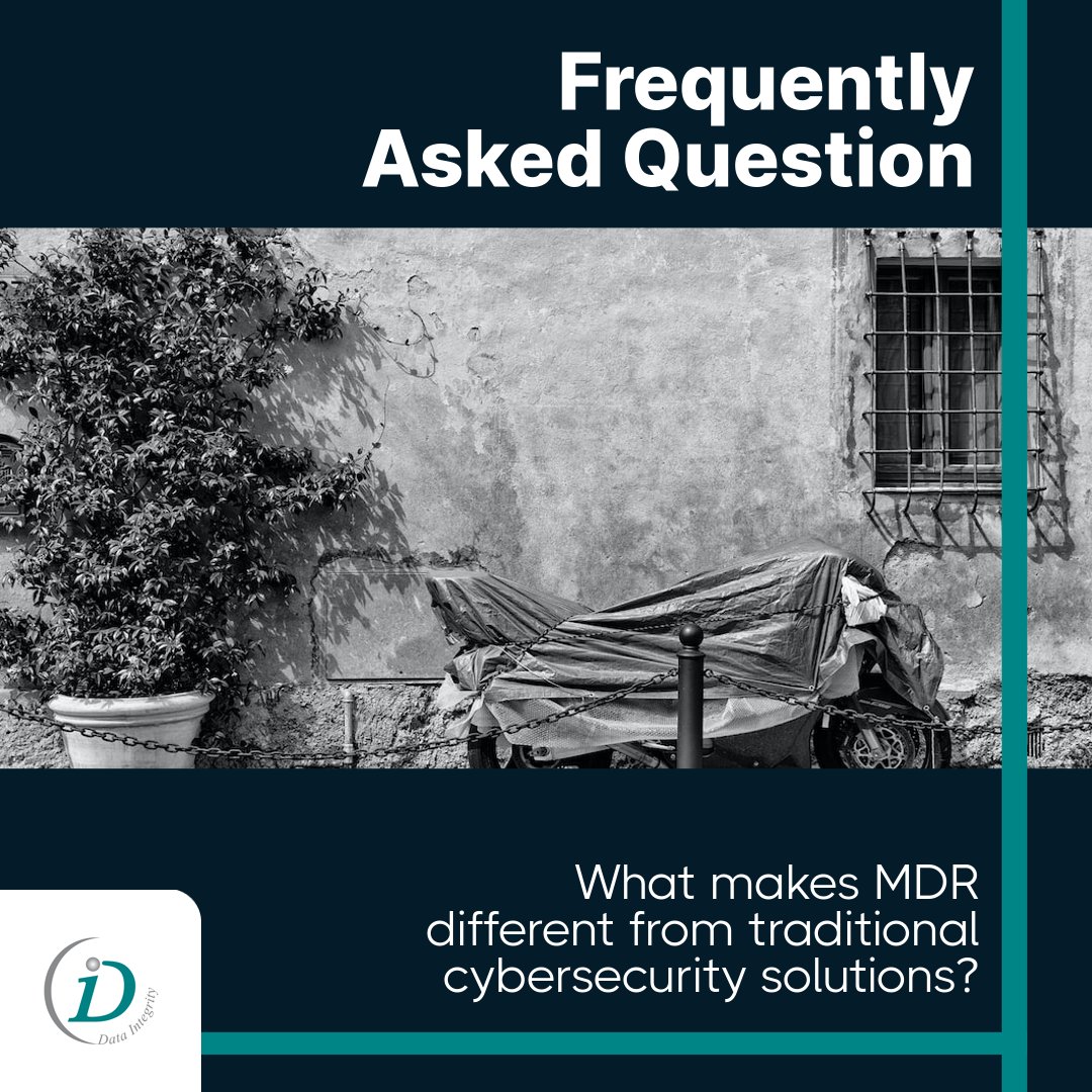 DataIntegrityTO's tweet image. 🔒 Embrace the game-changing power of MDR (Managed Detection and Response) in cybersecurity! 🚀 It combines advanced tech with expert analysis, offering proactive protection against evolving threats. Say goodbye to reactive approaches. #MDR #CybersecurityEvolved
