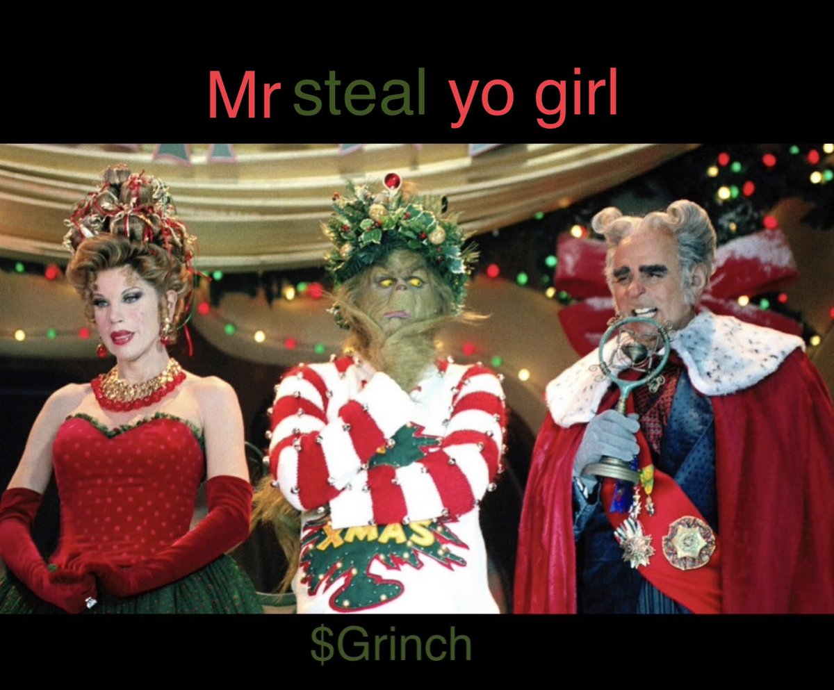 JJames765607's tweet photo. @BleevesCrypto The $Grinch is out for your girl

#Grinchmas #Grinch https://t.co/VEpOoimFyI
