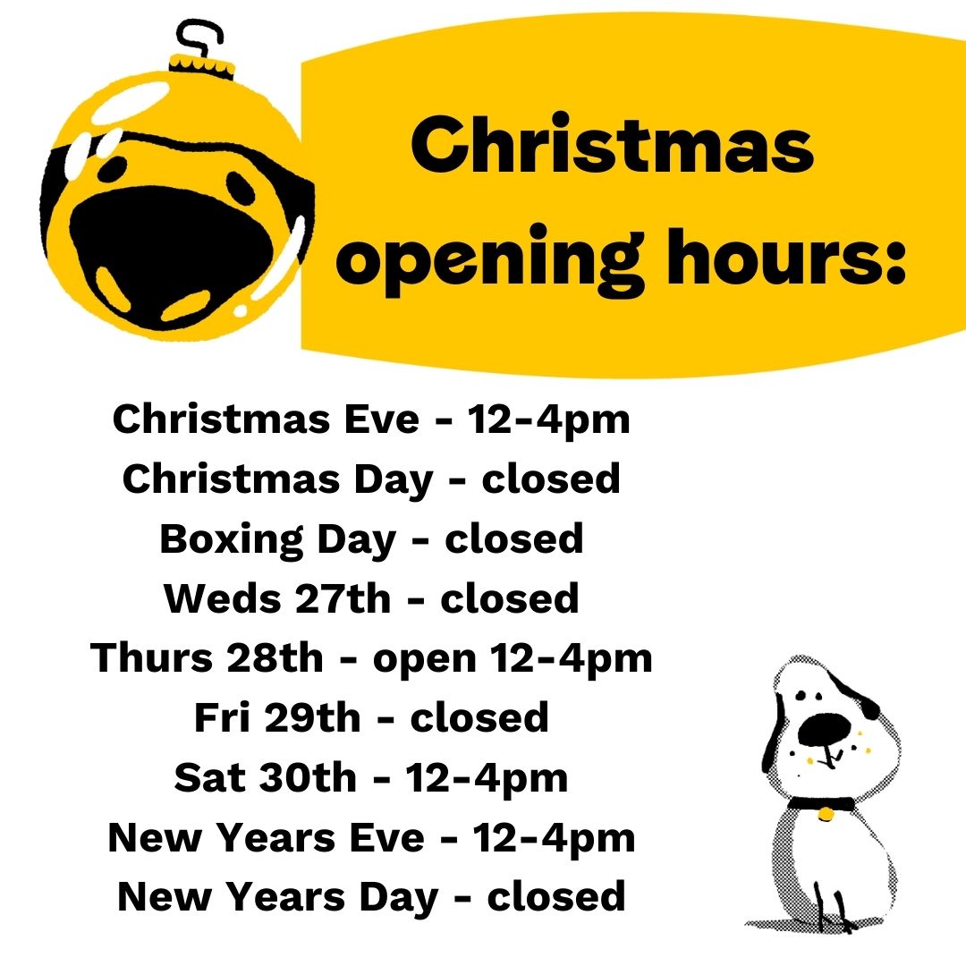 For your information... As of the 2nd January 2024 we are back to normal. Open for general browsing on Monday, Tuesday, Thursday, Saturday and Sunday from 12–4pm. #ADogIsForLife #DogsTrust #DogsTrustIlfracombe