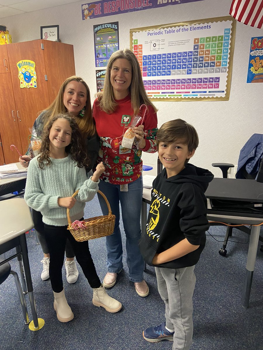 NortonKnights's tweet image. We had a new principal and assistant principal for the day yesterday! They did a fantastic job running our school, making and giving gifts to our staff, and getting their computer work done!