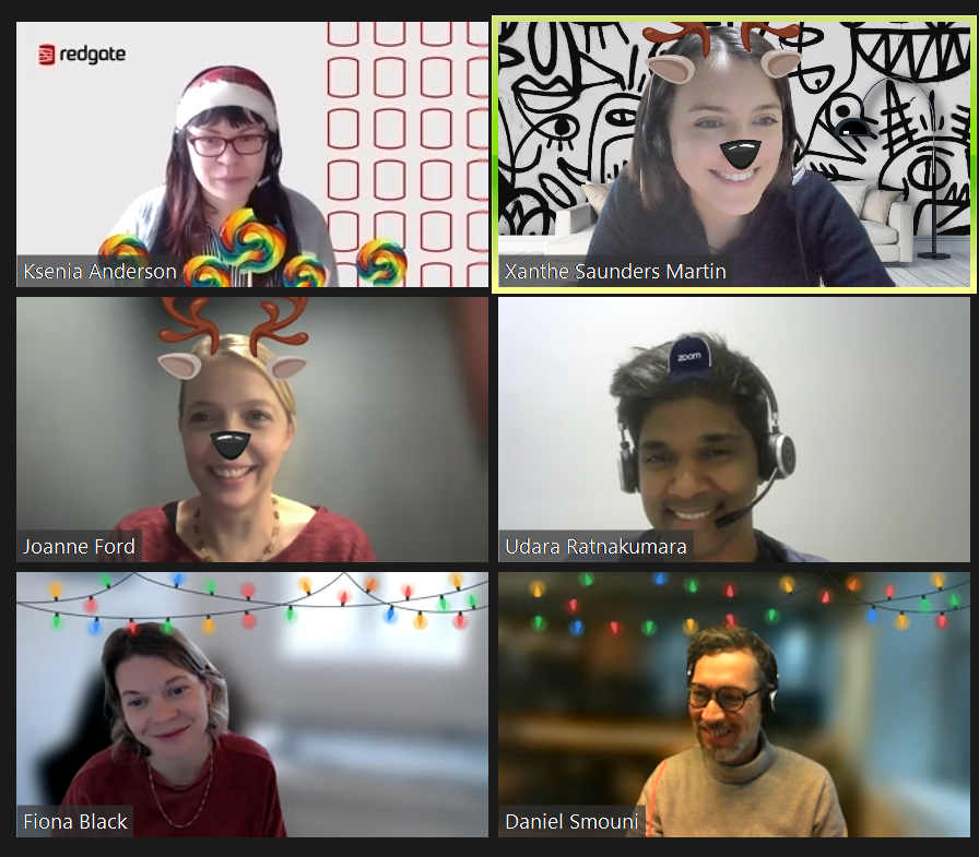 Our Campaign & ABM Marketing team united virtually for a Christmas quiz spanning across three countries and multiple time zones.