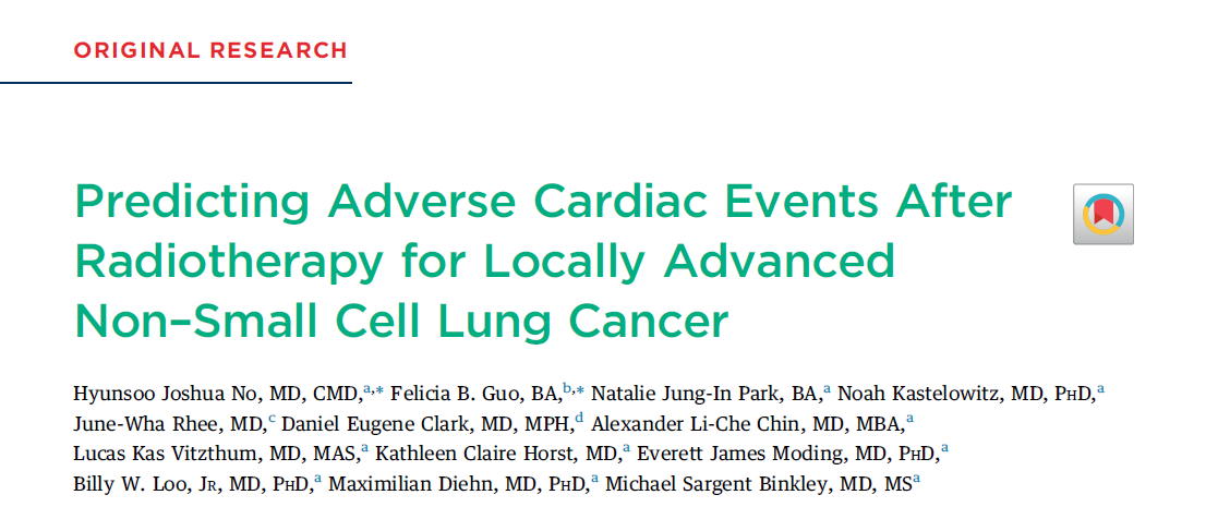 📰@JACCJournals #JACCCardioOnc 🫀Post-treatment cardiotoxicity is a leading cause of morbidity & mortality in long-term cancer survivors. In this study, @DoctorNoMD & team explore dosimetric & imaging markers to predict CV events after RT. ➡️tinyurl.com/yc7shz2s #CardioOnc