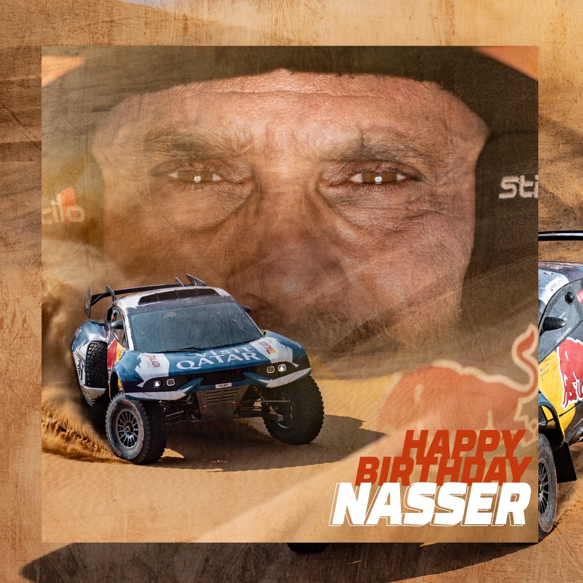 DAKAR RALLY (@dakar) on Twitter photo Happy Birthday Champion! 🙌 
<a href="/AlAttiyahN/">Nasser S Al Attiyah</a> 
#Dakar2024 #DakarInSaudi Happy Birthday Champion! 🙌 
<a href="/AlAttiyahN/">Nasser S Al Attiyah</a> 
#Dakar2024 #DakarInSaudi