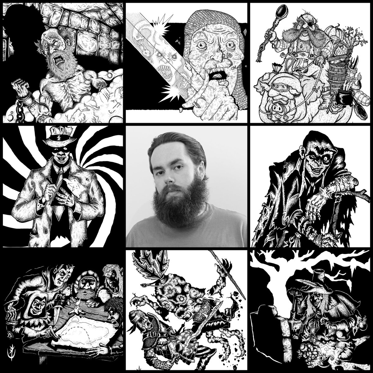 2023 was CRAZY!
My childrens were born (Manuel and Pedro) 
A year of hard work with my friendson  <a href="/inkpotionstudio/">✦ Ink Potion Studios ✦</a> 
Year that I'm changing my style, many things, many changes
Thank you to everyone who participated in my year

#artvsartist #artvsartist2023 #art #ink #fantasyart