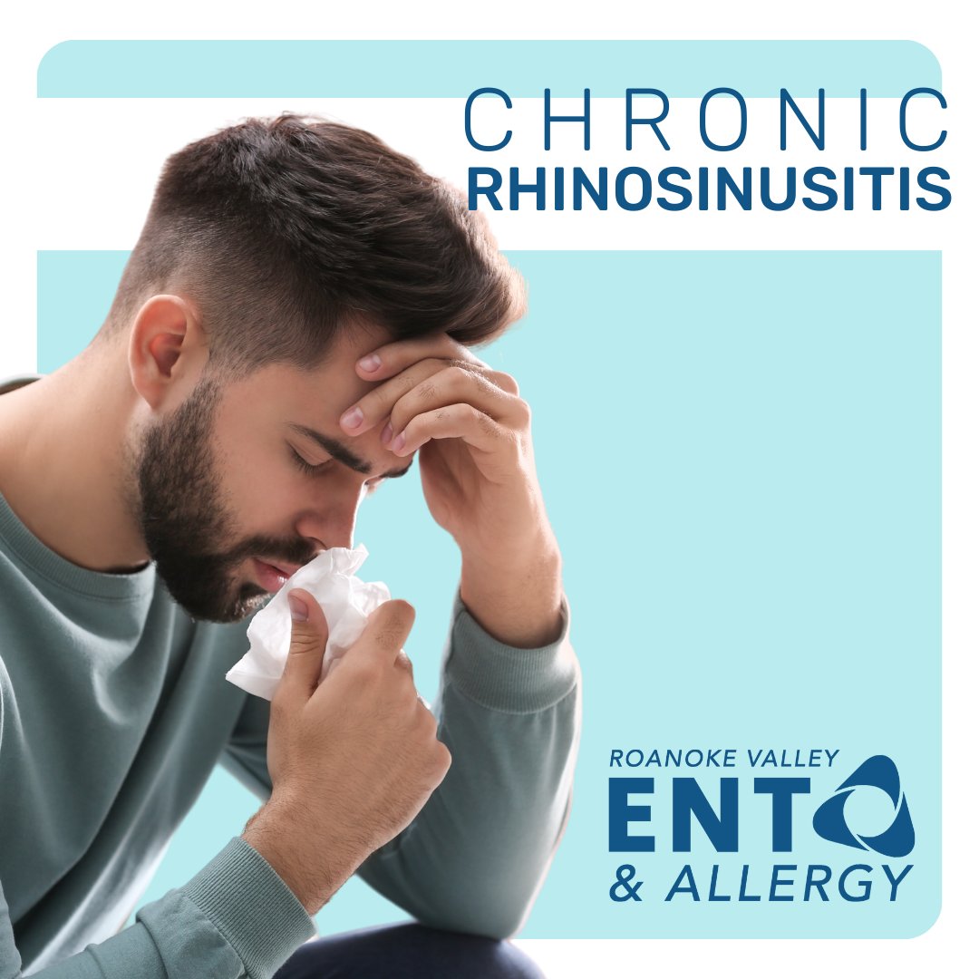 Sinusitis is one of the most common chronic conditions in the United States, affecting fifty million Americans or 20% of the nation’s population.

📞 (540) 655-1888
Let us help you get the relief you need!

#ChronicRhinosinusitis #RoanokeValleyENT #RoanokeValley