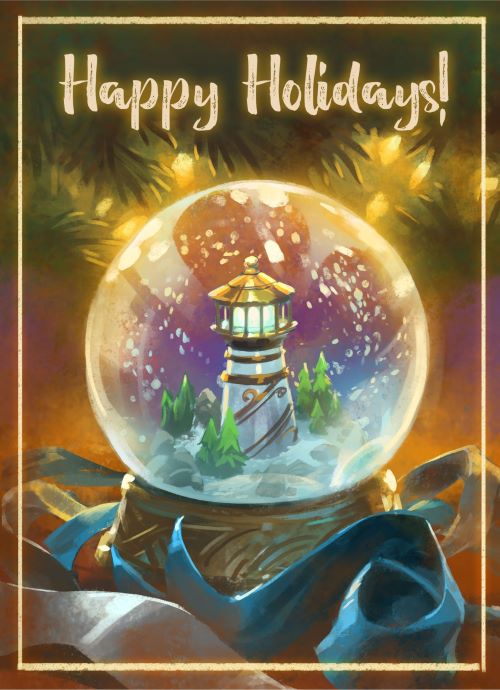 Happy holidays from the Dreamhaven family to yours!
