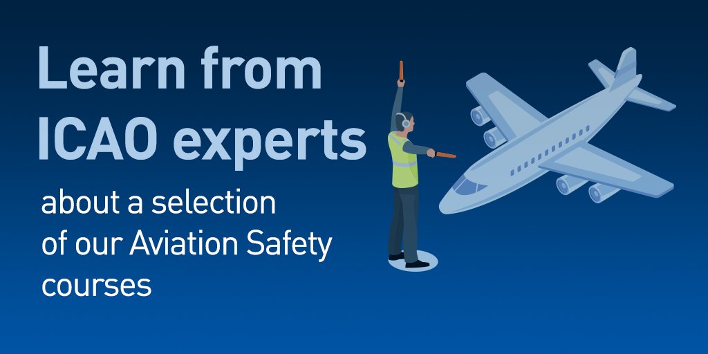 Leading aviation safety professionals need to stay up-to-date with the latest ICAO Standards and Recommended Practices. That's why we're supporting you with a full catalogue of training courses. This ICAO TV video covers four key Safety courses: bit.ly/47f0ec1