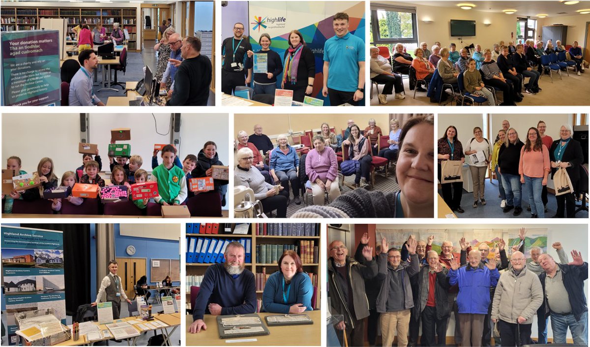 The latest Highland Archive Service newsletter is out! So if you have a spare minute pull up a chair, get a cup of tea, and read about what we've been up to across our centres since the last newsletter in the autumn. ☺️👇 mailchi.mp/highlifehighla…