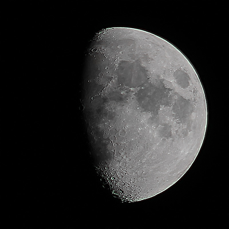 Waxing Gibbous Moon. 1623UT 21 December 2023. #StormHour #ThePhotoHour #MoonHour®️