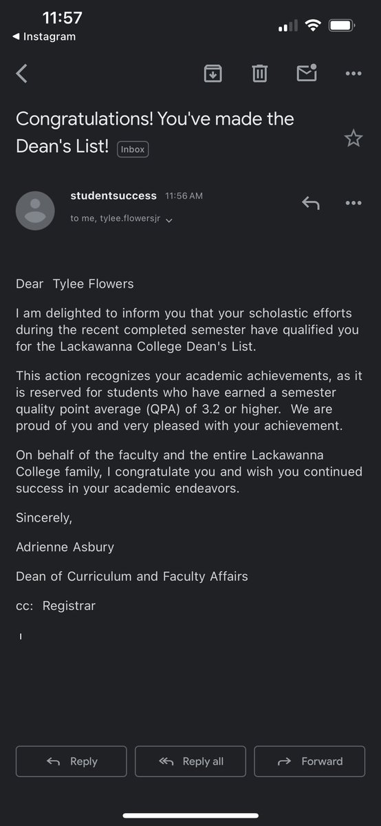 Dean’s List🙏🏽