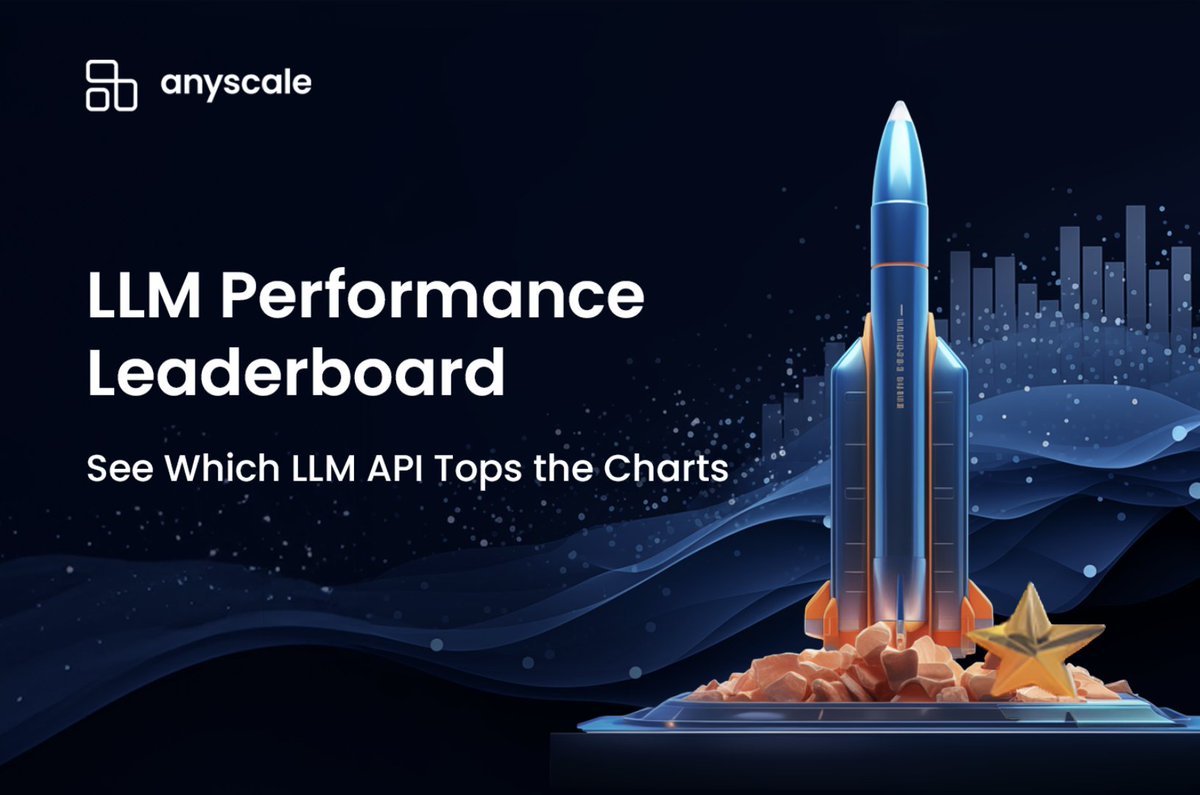 📈We’re excited to introduce the LLMPerf leaderboard: the first public and open source leaderboard for benchmarking performance of various LLM inference providers in the market. Our goal with this leaderboard is to equip users and developers with a clear understanding of the