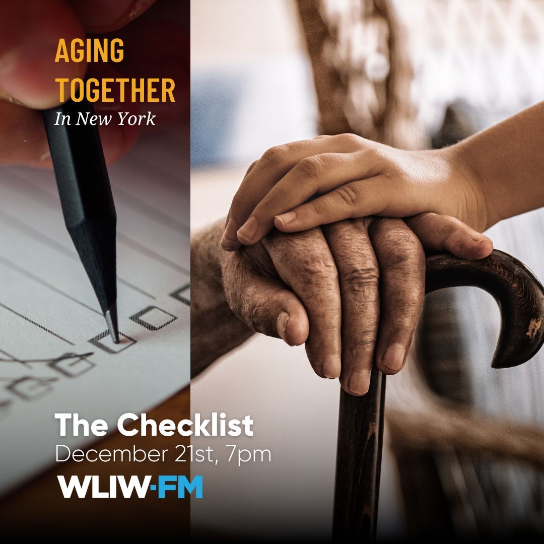 Tune in tonight at 7:00PM on @npr station @wliwfm for 'The Checklist' and hear how a simple tool could help address the growing issue of #socialisolation among older adults. #thx2 @theUSAging and @NYSEDNews for making this program possible. Listen on buff.ly/488cTPh