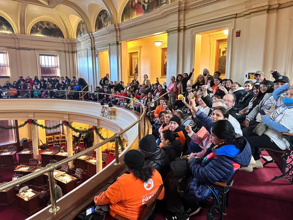 #DomesticWorkersBillofRights has passed the Senate! We'd like to thank @CasaFreehold @WindofSpiritNJ @unidadlatina_nj @NJAIJ @NJPolicy for lifting this fight. We are glad to have supported this campaign along the way! @SpeakerCoughlin you're next!