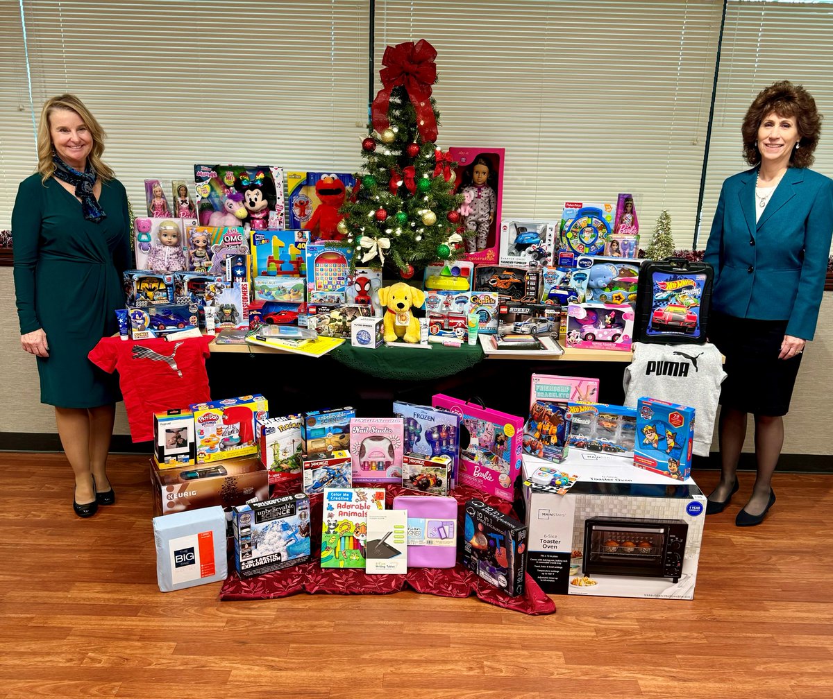 Our attorneys & staff have been bringing in donations for families staying at the @RMHSNJ.  Pictured below are Mary Ellen Rose, Esq. & Betsy G. Ramos, Esq. w/ the collected items. We hope they bring smiles to children receiving treatment at local area hospitals, & their families.