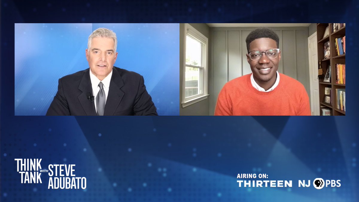 Steve Adubato, PhD (@steveadubato) on Twitter photo ICYMI: <a href="/KingAdjapong/">Edmund Adjapong Ph.D.</a>, Program Director of Secondary Education at <a href="/SetonHall/">Seton Hall</a>, discusses how he’s utilizing hip-hop as a multimodal approach to learning.
This weekend on Think Tank:
Sat. 8:30a on @myNJPBS; 12:30p on @thirteenWNET
Sun. Sun. 8:30a, 11:30a @myNJPBS; 10:30a #News12+ ICYMI: <a href="/KingAdjapong/">Edmund Adjapong Ph.D.</a>, Program Director of Secondary Education at <a href="/SetonHall/">Seton Hall</a>, discusses how he’s utilizing hip-hop as a multimodal approach to learning.
This weekend on Think Tank:
Sat. 8:30a on @myNJPBS; 12:30p on @thirteenWNET
Sun. Sun. 8:30a, 11:30a @myNJPBS; 10:30a #News12+