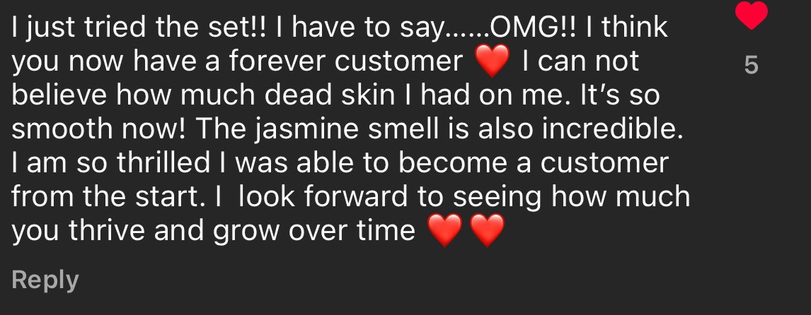 It's incredibly rewarding to see customer feedback rolling in just one week after launching our brand  nerra.com 

#beautybusiness #founderjourney