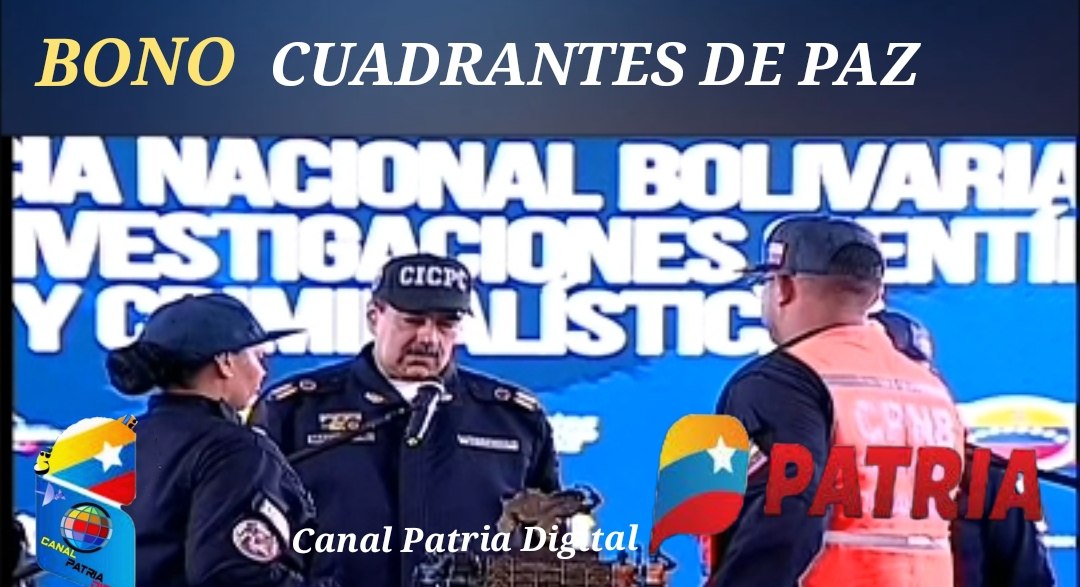 #AHORA || Inicia la entrega del Bono Aniversario Cuadrantes de Paz (diciembre 2023)  enviado por nuestro Pdte. @NicolasMaduro a través del Sistema del @CarnetDLaPatria. Bono de asignación directa para funcionarios policiales ✅ MONTO: 3.550, 00 Bs #VictoriaDeLaVerdad