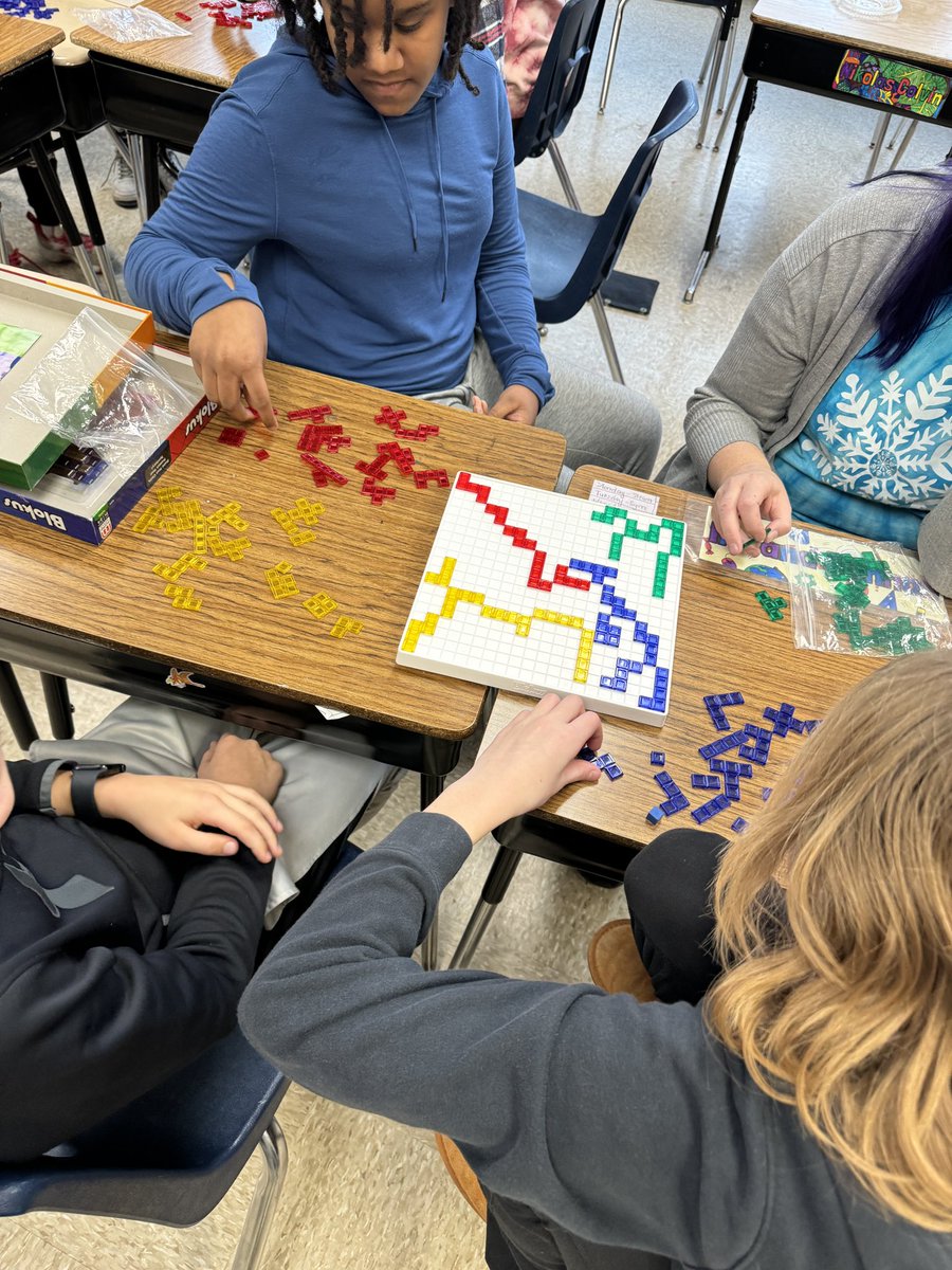 Taught students how to play Blokus today and then we had a tournament! Fun afternoon!
