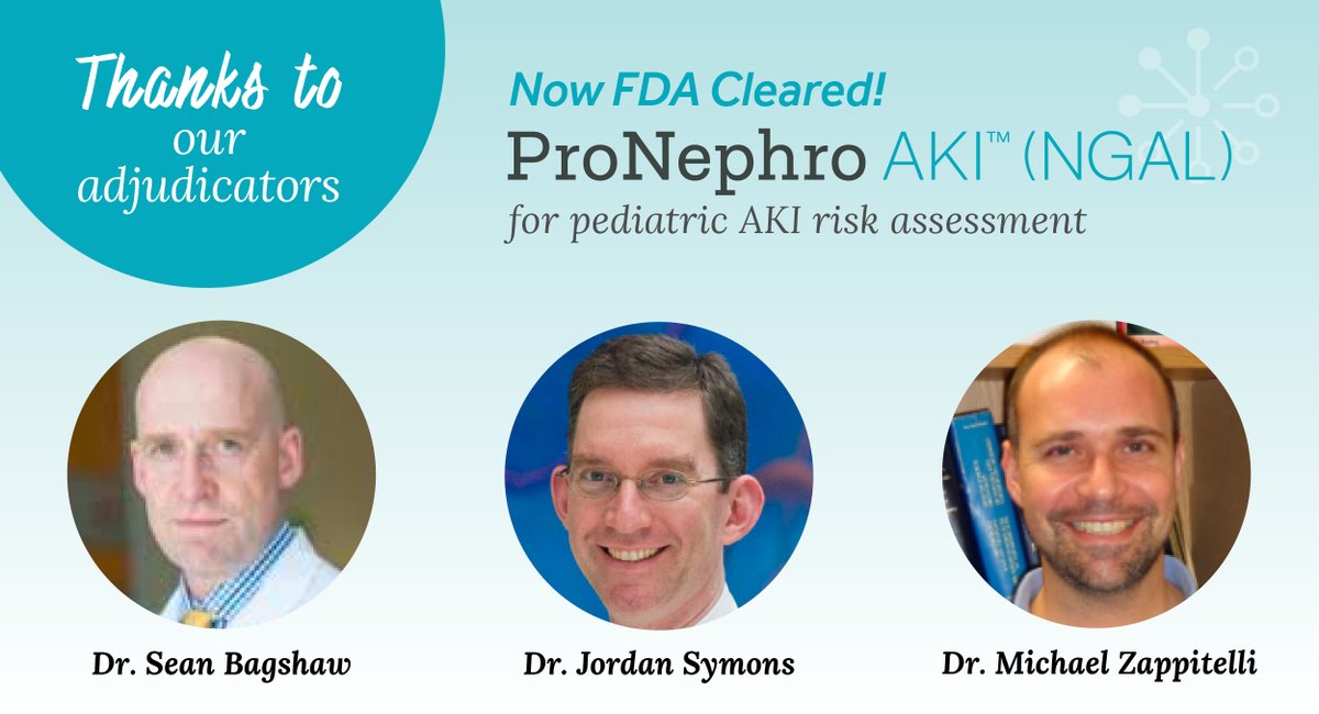 Thank you to the GUIDANCE adjudicators. Your expertise was critical to our clinical trial, submission and subsequent FDA-clearance. ASN Posters of study data available at bit.ly/474nZDG @seattlechildren @SickKidsNews @UAlberta_ICU @drseanbagshaw