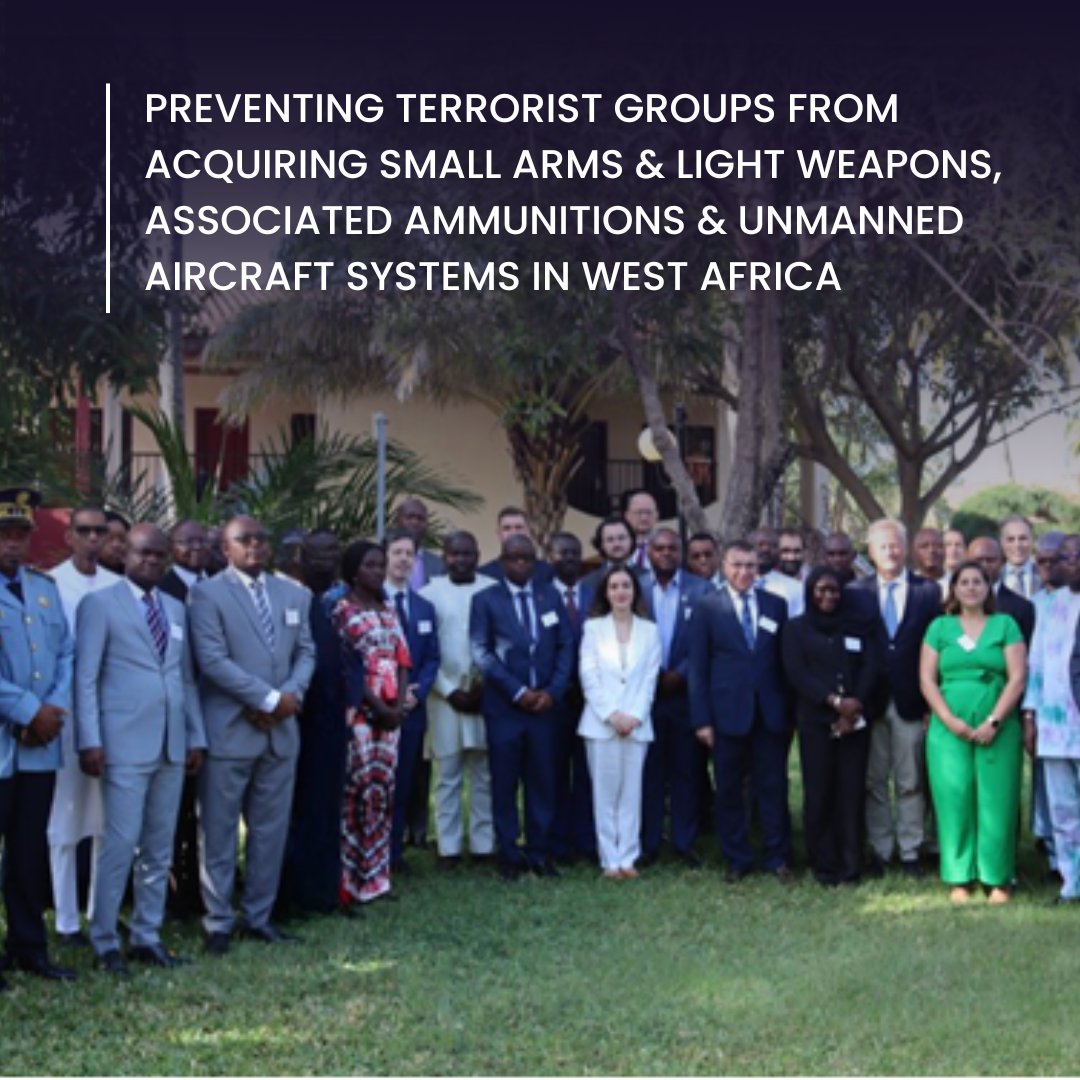 📍Banjul, Gambia From 5 to 7 December, @odaunrec participated in the West African Region Working Group of the Global Counter Terrorism Forum, focusing on preventing the illicit acquisition of SALW, associated ammunitions, and Unmanned Aircraft Systems. ▶️bit.ly/3vaj8DK