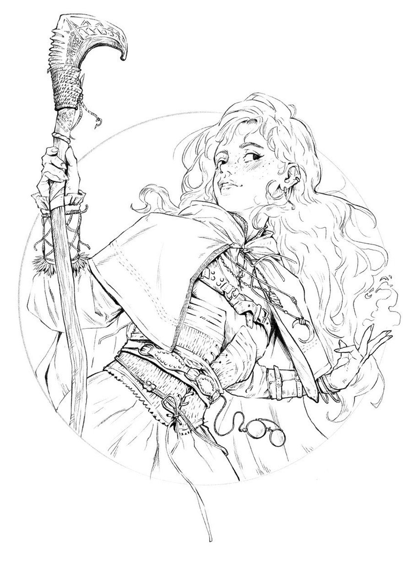 The Blue Witch Narya ✨#WIP 
