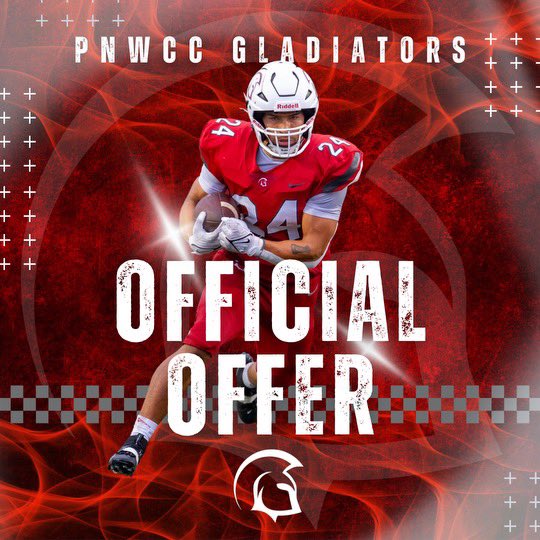 After a great talk with @Coach_Wagar, I am excited and blessed to announce my first offer from @PNWCCFootball @BrettJay_Family @RecruitRadarPNW @ath_dynastyalex @DevinRecord @BrandonHuffman